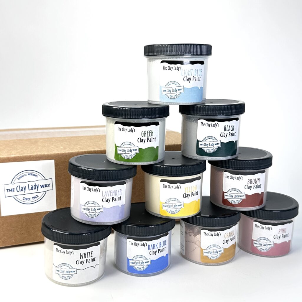 The Clay Lady's Clay Paint Kits
