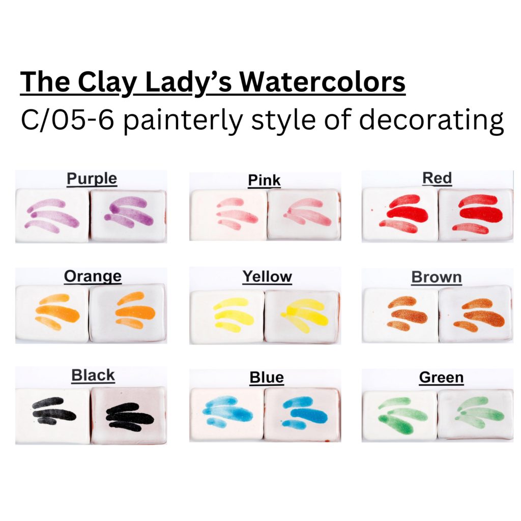 The Clay Lady’s Watercolors